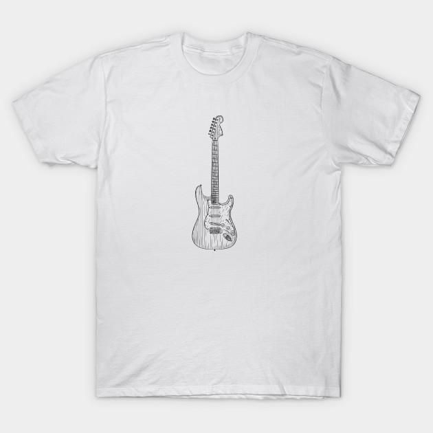

Men Black Print T-shirt Guitar No-Cut Transfer Paper Print Cotton Tshirt 3XL білий
