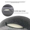 Memory Foam Travel Pillow U-Shaped Neck Support Ergonomic Breathable Lightweight for Airplane Car Office Home Men Women
