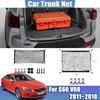 Für Volvo S60 V60 2011~2018 2017 Flexibles Gepäckaufbewahrungspaket Kofferraumnetz Innen Schwarz Netz Nylon Ladefläche Kofferraum Auto Zubehör