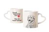 Glen of Imaal Terrier, Irish Glen of Imaal Terrier - Cup with a Dog, Adorable Cup with a Heart-shaped Handle, Universal Gift from the Brand