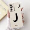 For Samsung Galaxy Note 20 Ultra Note20 Lucky Initial Letter Phone Case For Samsung Note 20 20Ultra 5G Soft Silicone Cases