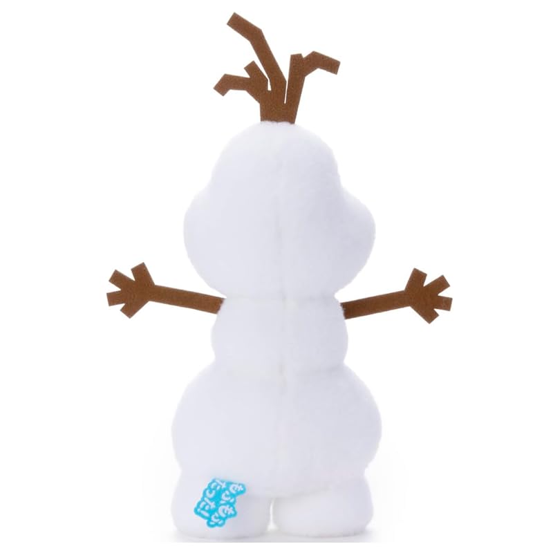 Disney Character Fluffy Olaf Plush Toy, Approximately 32cm Tall