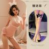 New Sexy Underwear Bunny Uniform Open Crotch Free Backless Temptation Tease Passion Suit