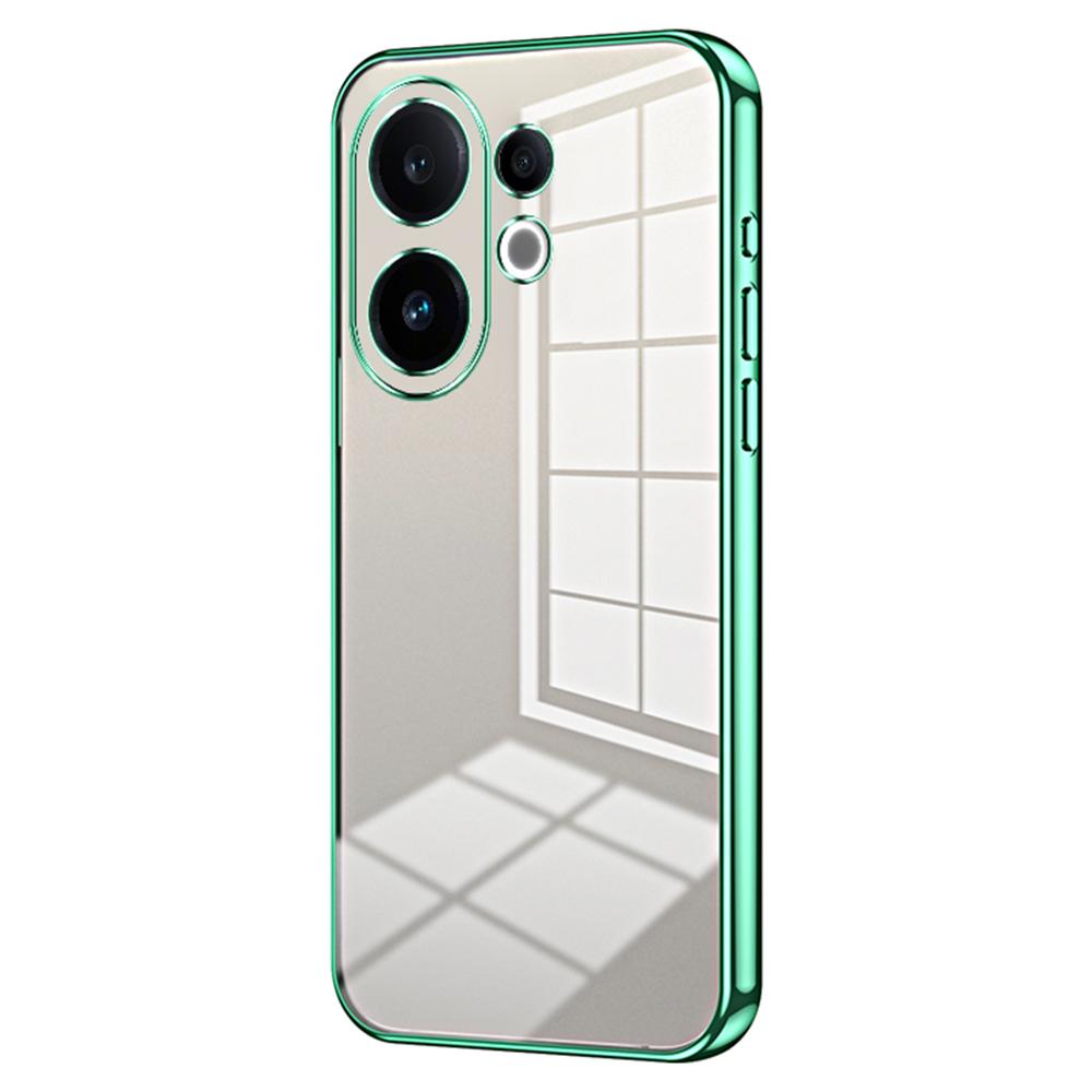 For Vivo S30 5G Case Electroplating Frame Soft TPU Phone Cover