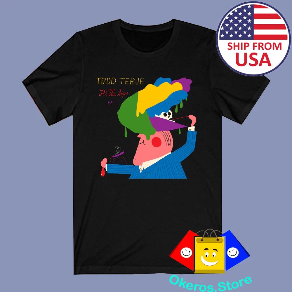 Todd Terje It s The Arps Men s Black Size S to 3XL M