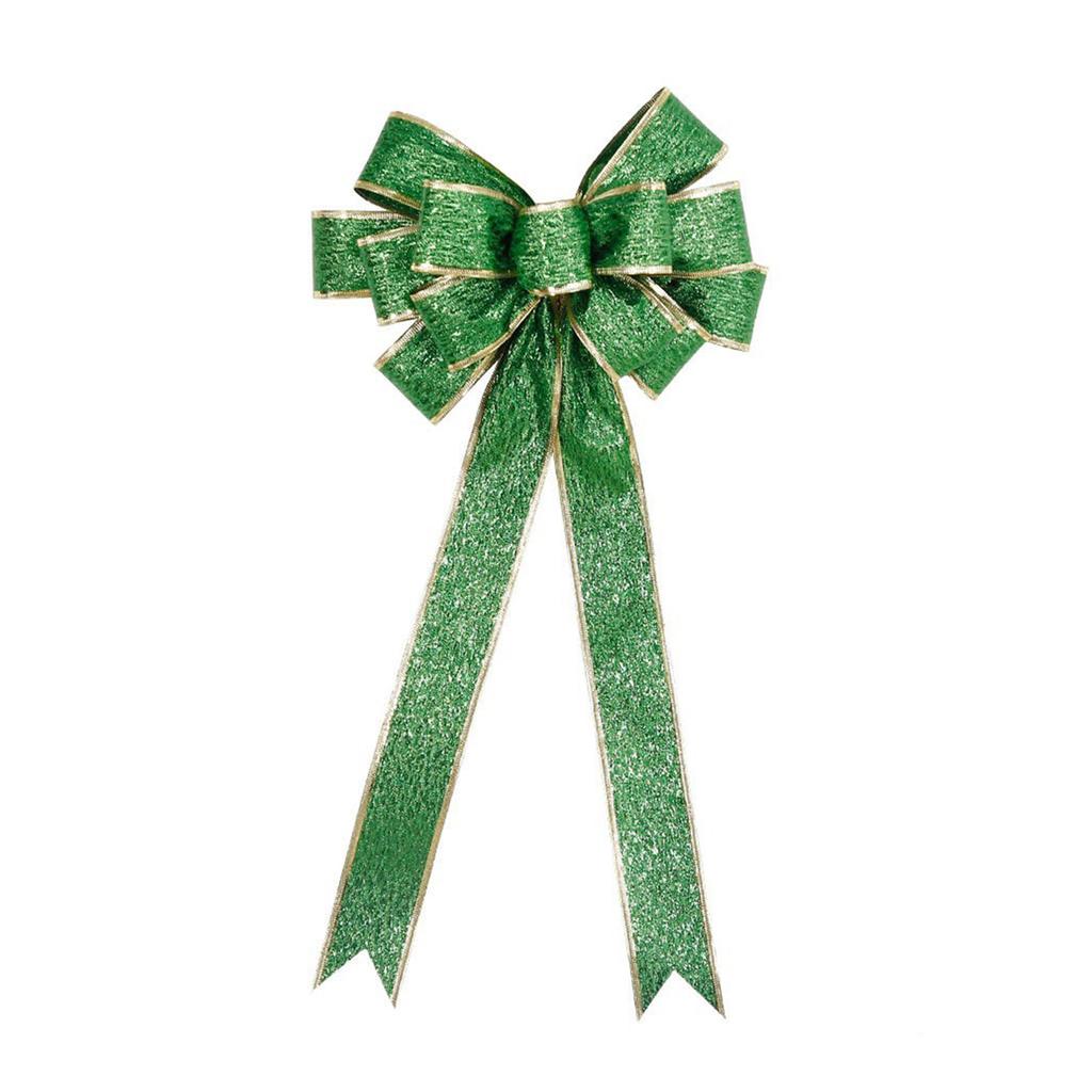 Patrick's Day Wreath Bows Green Glitter Wreath Bow for Front Door Patrick's Day Ornaments for Holiday Party Decor