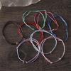 Set of 8 Delicate and Fashionable Heart Bracelets Delicate Heart Rope Stylish Hand Jewelry for Fashion Individuals