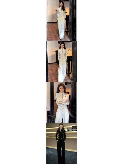 Women's Korean Style Casual Sportswear Set: Hooded Sweatshirt & Wide-Leg Pants (Spring/Autumn 2025)