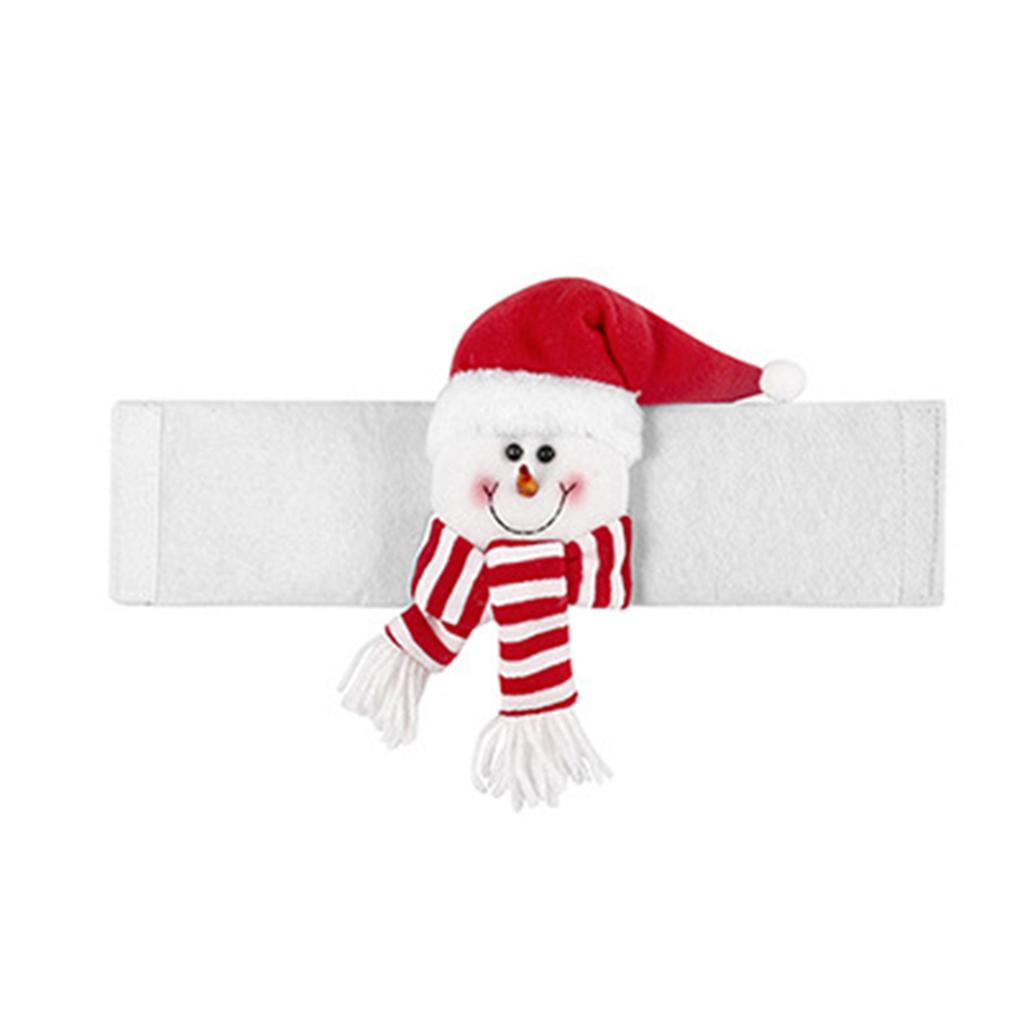Christmas Creative Curtain Tie Backs Cute Cartoon Plush Curtain Buckle Decor For Home Office Party Holiday Decoration