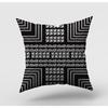 Modern Simple Black and White Geometric Pillow Case Home Sofa Pillow Cushion Cover