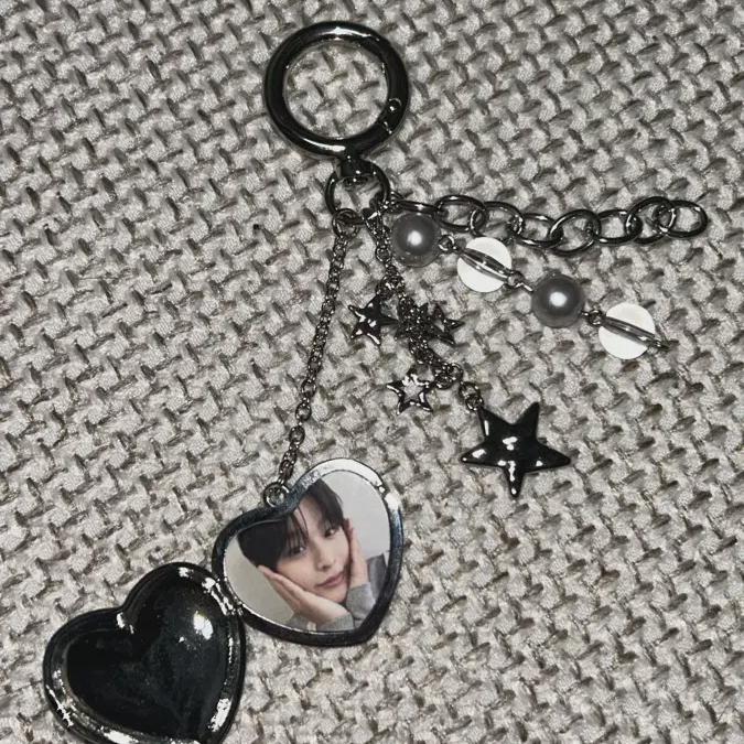 

Nct Steady Popup Store Heart Pendant Keyring Riku Version Below Cost