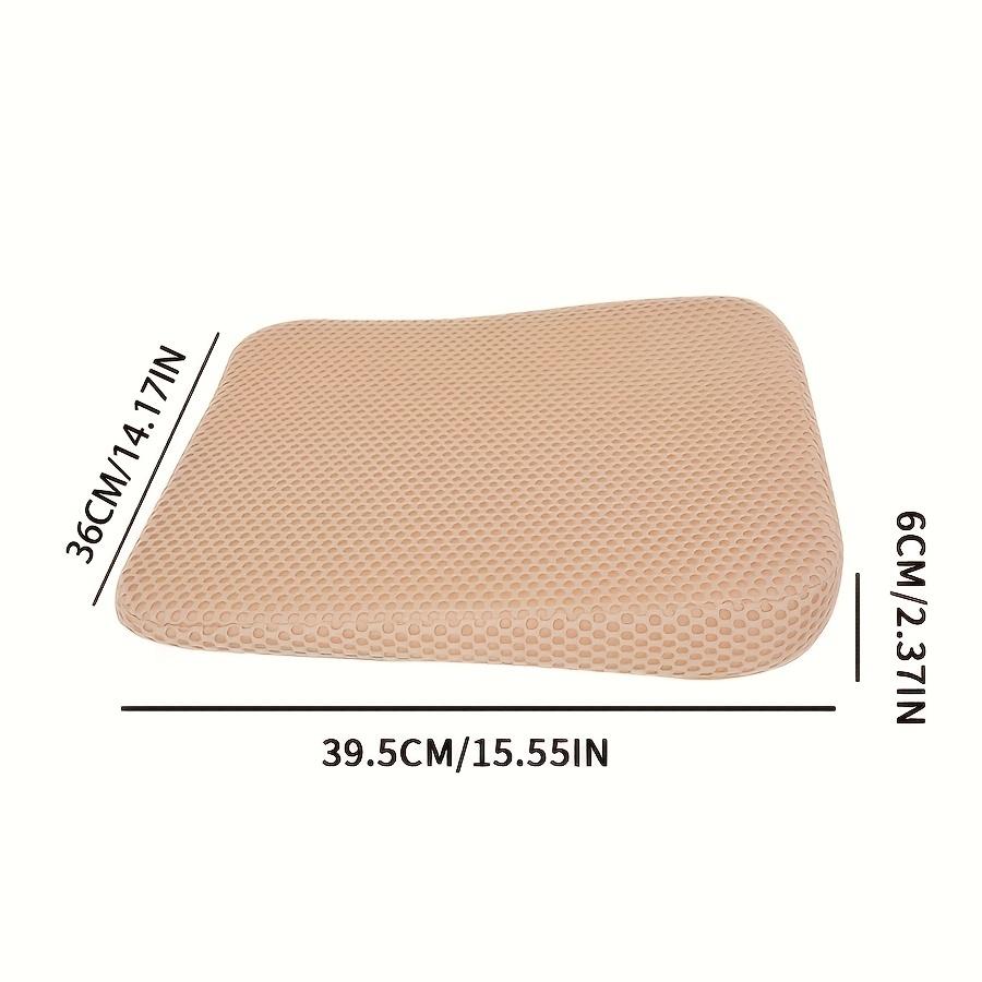 Car Seat Booster Cushion Honeycomb Memory Foam Car Seat Cushion Car Simple Breathable 3D Mesh Thickened Sedentary Seat Cushion