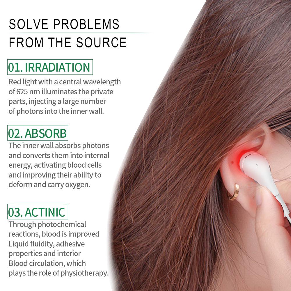 Laser Oorkanaal Therapieapparaat: 650nm USB Halfgeleider Laser Accessoire
