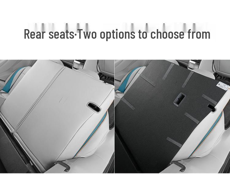 2024 VW ID.7 First Edition Leather Seat Covers - All-Season, Full Surround Design