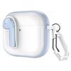 Applicable Apple AirPods 1 protective case with lock switch creative headset Bluetooth case Pro1 soft anti-drop case