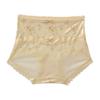 Plus Size Ladies' Retro Bow Flower High Waisted Sexy Lace Breathable Triangular Underwear
