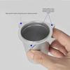 Coffee Filter Catcher FOR BREVILLE  8 Series Espresso Coffee Machine Grounds Cup Aluminum Alloy Anti Spill Dust Collection Cup