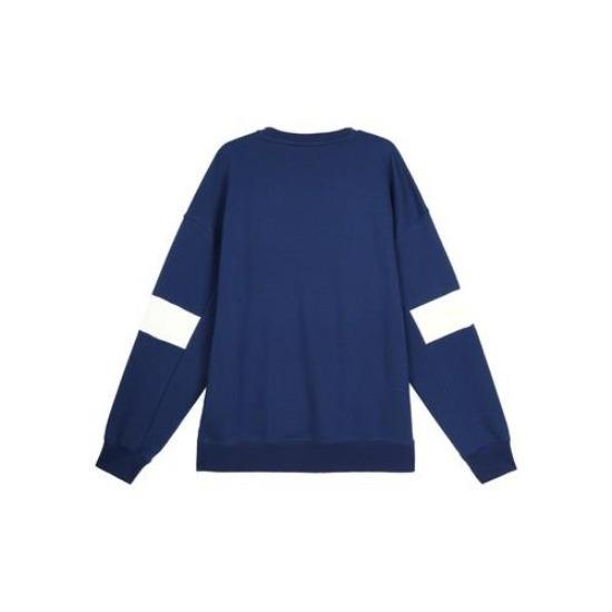 PUMA Men's Blue Sports Casual Sweatshirt with Large American Letter Print