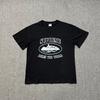 Unisex Übergroßes Baumwoll-Grafik-T-Shirt Lockerer Schnitt Rundhalsausschnitt Kurzarm T-Shirt Herren Damen Freizeit