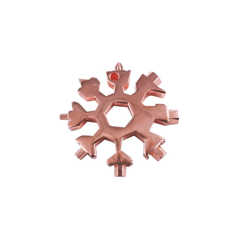 18-in-1 Sniego pūslės daugiafunkcis įrankis: Nešiojamas šešiakampis/aštuonkampis raktas ir atsuktuvas