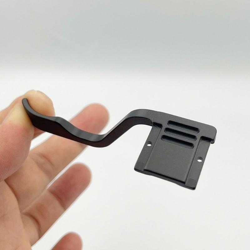 Secure Hold Aluminum Thumb Rest For Camera Cameras, Adds Comfort no Blocking Controls
