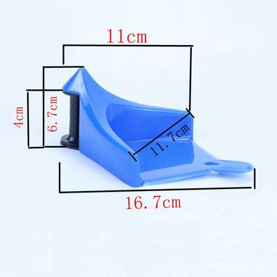 4pcs Blue Car Hose Guides Prevent Pressure Washer Hose Stuck Under Wheels