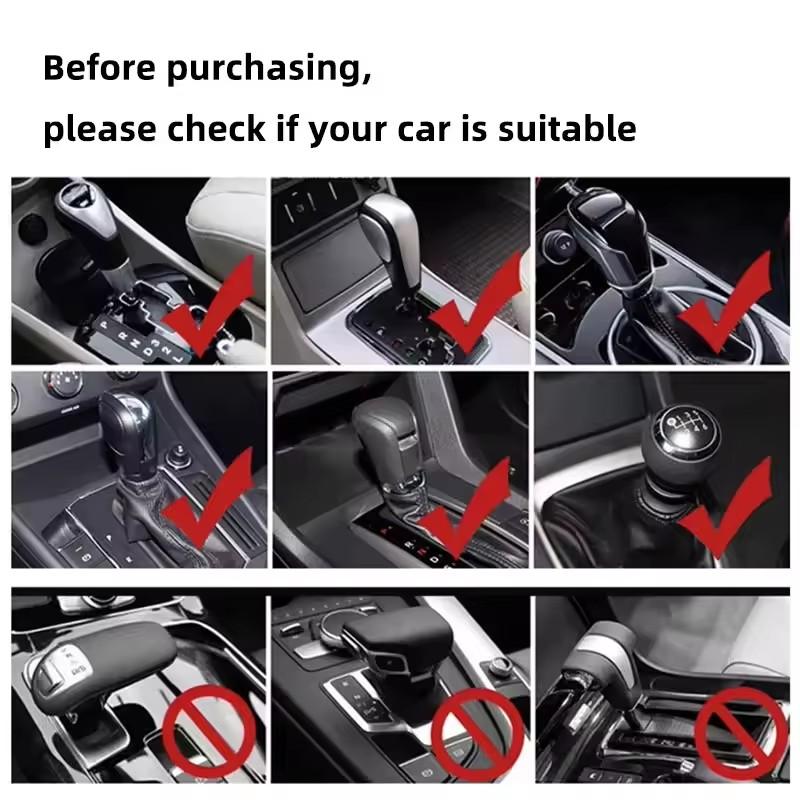 Mobidea Cute Hoodie Car Gear Shift Cover - Universal for Manual/Automatic Car Interior Decorative Gear Handle Protector