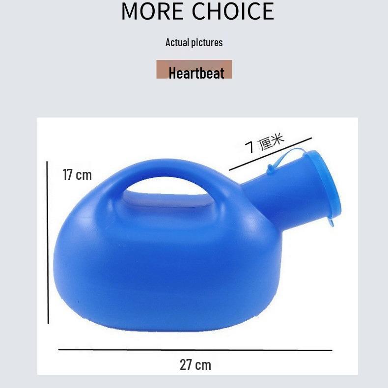 2000ml Portable Urinal with Tube and Scale for Men - Emergency Car Care Solution