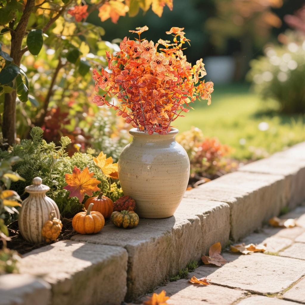 Artificial Flowers, Artificial Plants, Party Decorations, Home Décor Flowers, Table Decorations, Suitable For Decor, Thanksgiving Decora
