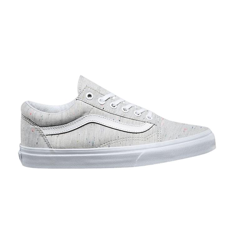 

Vans Old Skool Speckle Jersey - Серые мужские кеды True-White VN0A38G1MT4 36