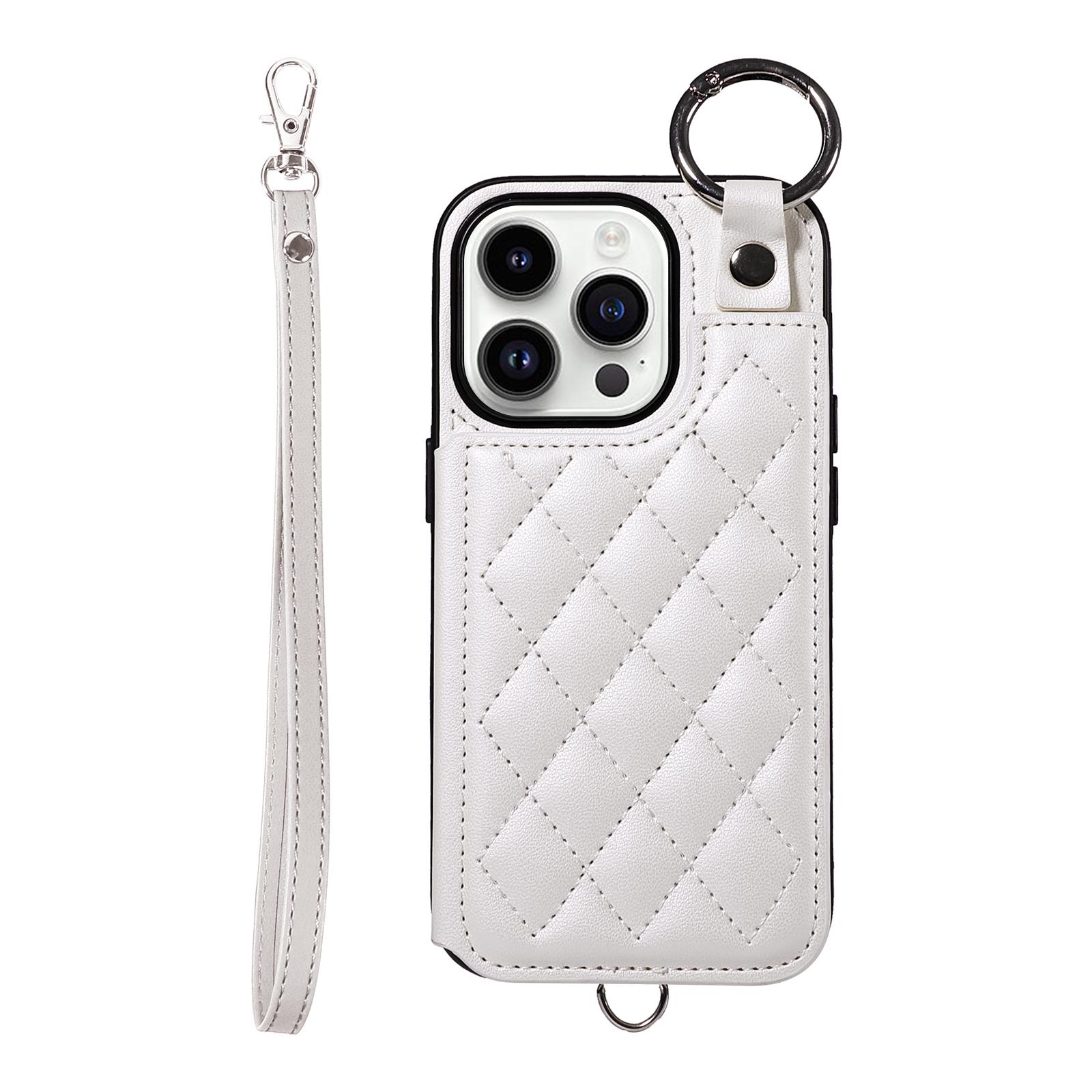 

Чехол-кошелек из искусственной кожи с отделениями для карт, кольцом для пальца и пряжкой для iPhone XS, XR, XS Max, iPhone 7,8,7Plus, 11, 11Pro, 11Pro, 12, 13, 14, 15... iPhone 15 Pro белый