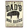 Metal Aluminum Signs BBQ Party Zone Wall Decoration Plaque Vintage Art Poster Iron Painting for Man Cave Home Cafe Garden Club