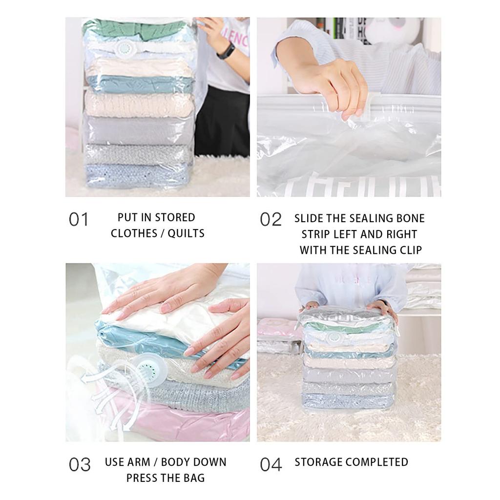 Vacuum Compression Bag Storage Bag Clothes Sorting And Packing Dust-proof Bag