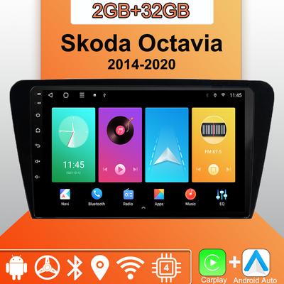 Android Carplay Car Radio For Skoda Octavia 2014-2020 Multimedia Player Head Unit Stereo GPS Navigation BT WIFI 2+32GB