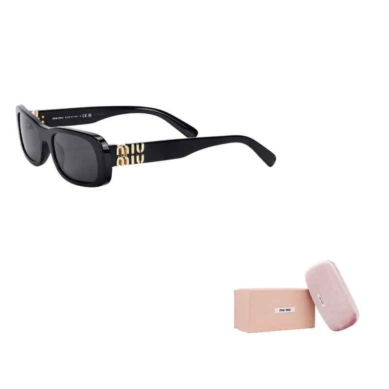 MIU MIU Square Sunglasses Women Sunglasses Black SMU08Z_E1AB_F05S0_C_053