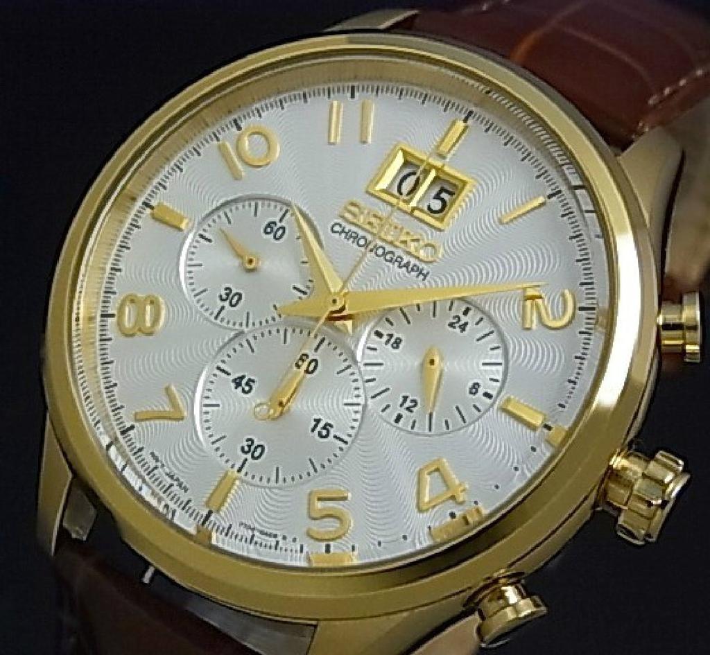 SEIKO Uhr SEIKO Big Date Calendar Chronograph Uhr SPC088P1 [Seiko] [Reimportiertes Produkt]