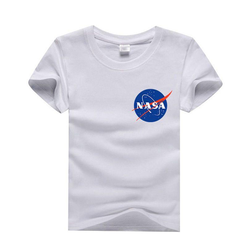 

Premium Quality Nasa Space Astronaut T-shirt For Boys And Girls Kids O-neck Short Sleeve 130-140cm(10-12T) белый