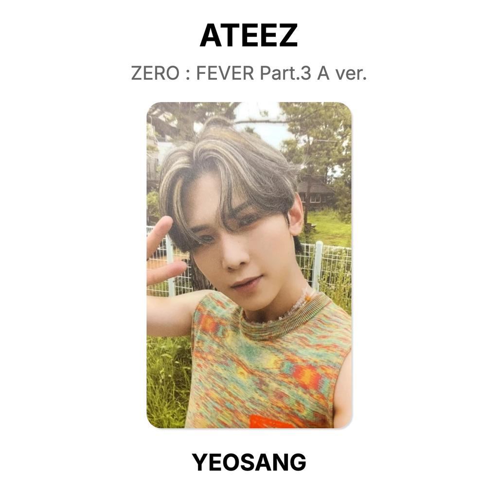 ATEEZ ZERO : FEVER Part.3 A Ver. Official Photocard