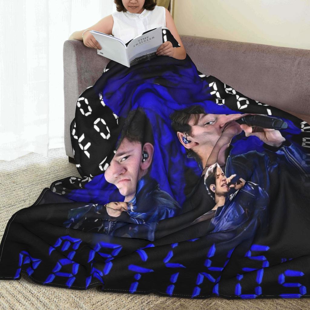Flannel Throw Blanket Marcus And Martinus Unforgettable Eurovisions Sweden Plush Blankets Sofa Bedding for Bedroom Travel