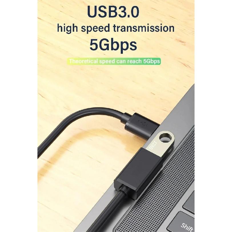 5Gbps USB 3.0 Extension Cable Extender Cord for TV BOX Smart TV Laptop PC Fast Speed USB Cable Extension 0.5m/1m/1.5m/2m/3m/5m