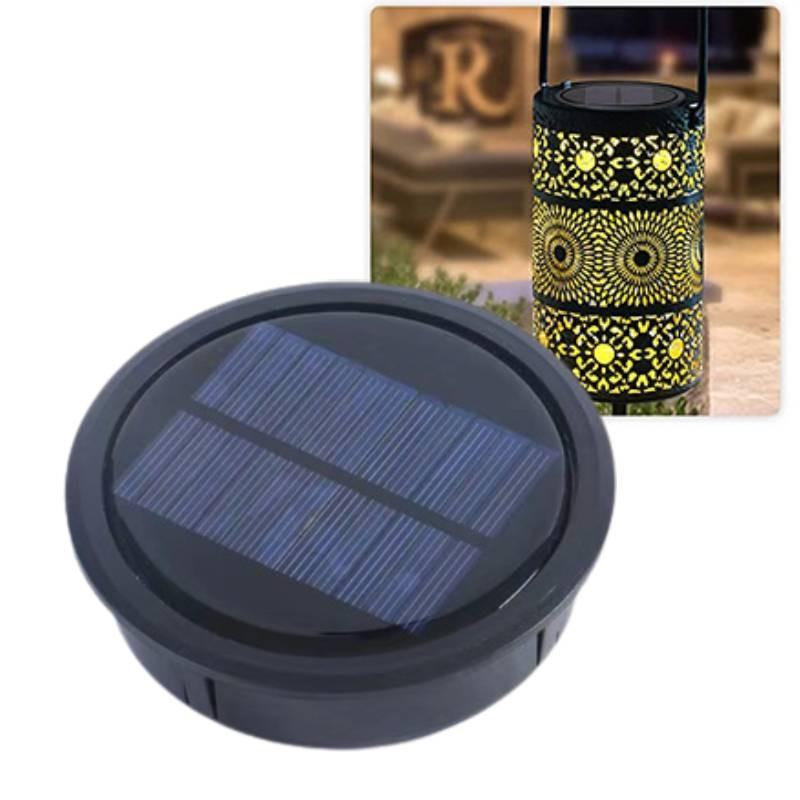 Licht Solar Ersatzoberteil Lithiumbatterie Außenhofzubehör Beleuchtung