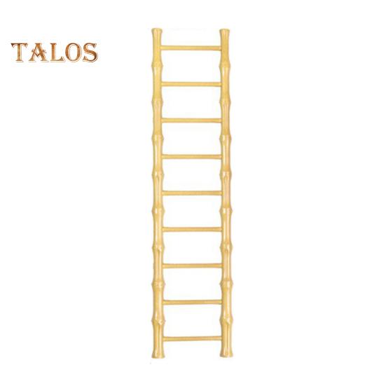 

Лестница-стремянка Декор для дома Китайский стиль Лестничный орнамент Ретро лестница Ремесла Скульптура Товары для новоселья для домашнего офиса ресторана отеля жёлтый