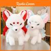 Plush Fox Sitting Toy Stuffed Animal Doll Cartoon Decoration Kids 38cm Gift