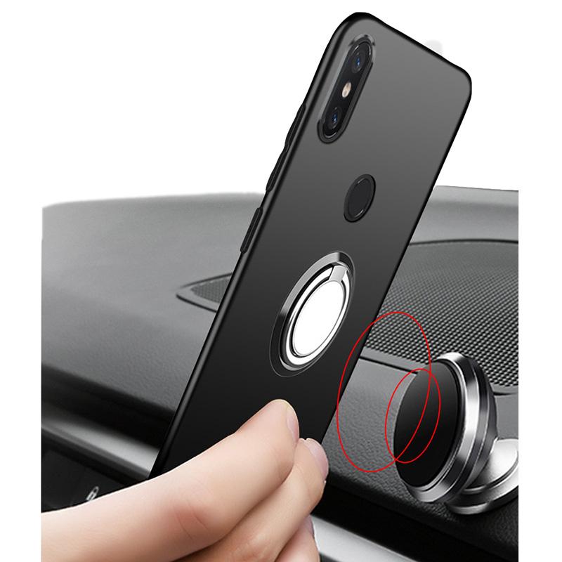 For Doogee N55 Plus Pro N55Pro DoogeeN55 2024 Back Ring Holder Bracket Phone Cover TPU Soft Silicone Case On Doogee N55 Pro