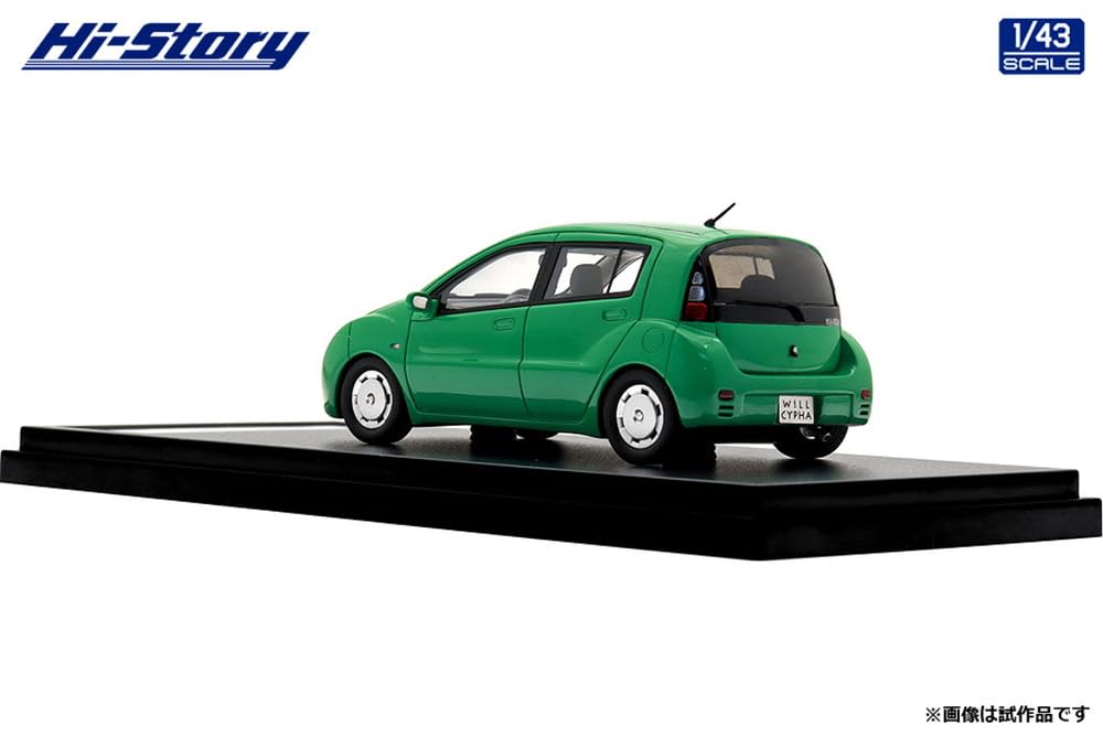 INTERALLIED Hi Story Scale Toyota WiLL Cypha MIDORI Finished Model HS481GR 1/43 (2002)
