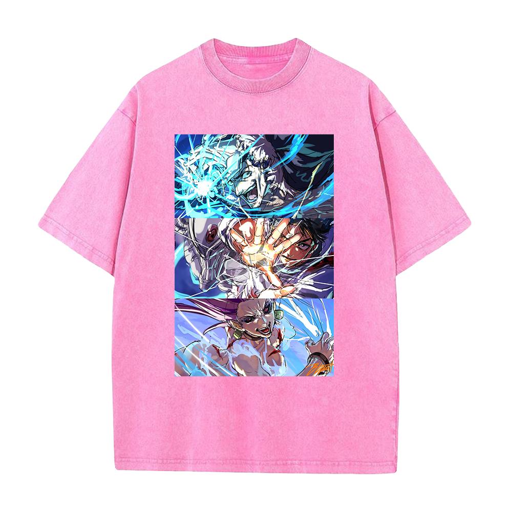 Hot Anime Jujutsu Kaisen Okkotsu Yuta Ishigoori Ryuu Clothing Men Women Tshirts Washed Cotton Tee Retro T-shirt Harajuku T Shirt