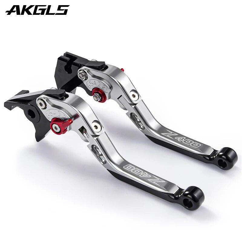 Ninja 400  2022 For Kawasaki Ninja 400 Z400 2018   Adjustable Folding Retractable Brake Lever Clutch Lever