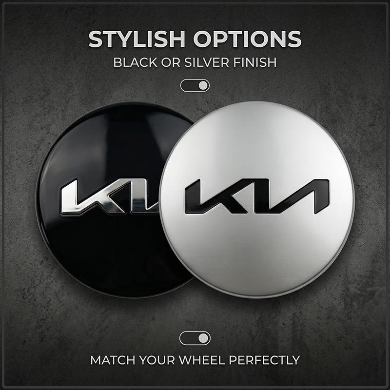 4Pcs 58MM Car Wheel Hub Cap Emblem Replacement Styling For Kia Rio 3 K2 Ceed Cerato K3 Sportage 4 Picanto K5 Optima Sorento Forte Stinger