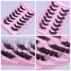 Curl Cat Eye False Eyelashes Eye Elongated Faux Mink Lashes Manga Lashes Fake Lashes  Makeup Tools