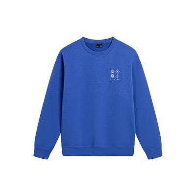 Chinese Culture Logo Sweatshirt 'Blue' Men's AWDT901-2